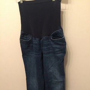 pea in the pod‎ maternity Denim Cropped jeans M